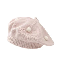 Sterling Amelie Baby Knit Beret™ with Plush Pom