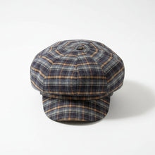 Sterling Huanji Lightweight Octagonal Beret™  With Cloud Check Pattern