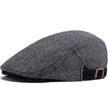 Sterling Herringbone Vintage™ Newsboy Fabric Adjustable