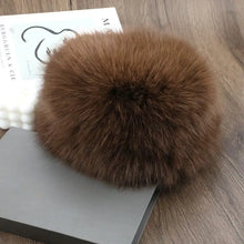 Sterling Plush Faux Fur Winter Hat With Wide Brim