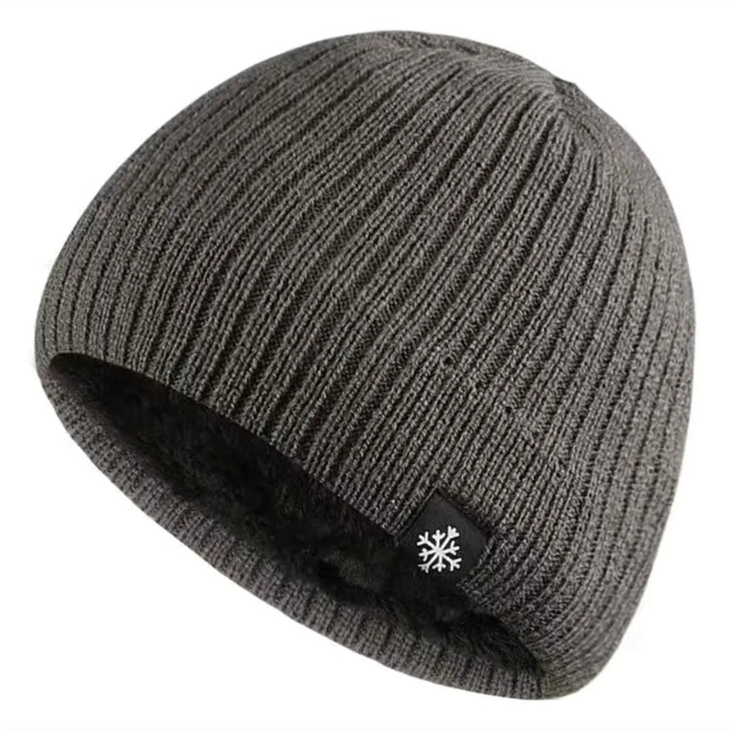 Sterling Winter Beanie™ Cotton Knit Fleece Lined Slouch Fit