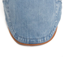 Sterling Denim Cotton Newsboy Cap™ Patchwork Brown Beret