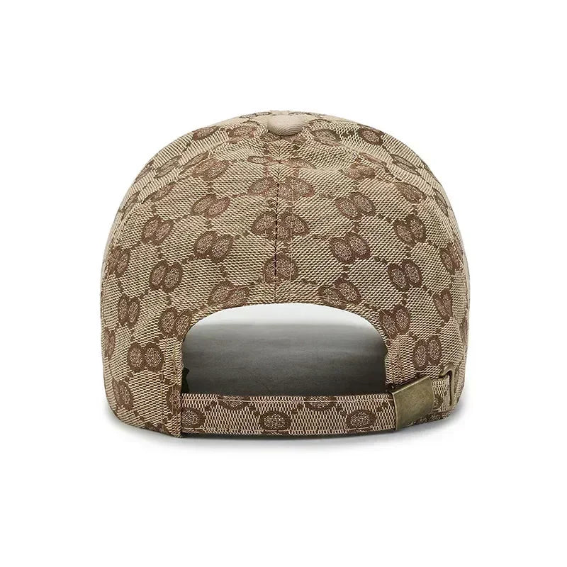 Sterling Noir Grid™ Signature Cap Curved Fabric Pattern Weave