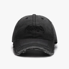 Sterling™ Adjustable Cotton Baseball Cap With Raised Letter Embroidery