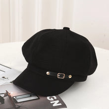 Sterling Newsboy Beret™ Denim Closed Back Octagonal Crown