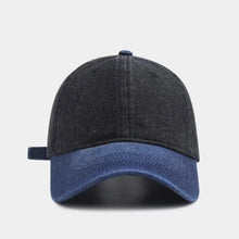 Sterling Riverton Baseball Cap™ Three Panel Cotton Color Block Letter Detail