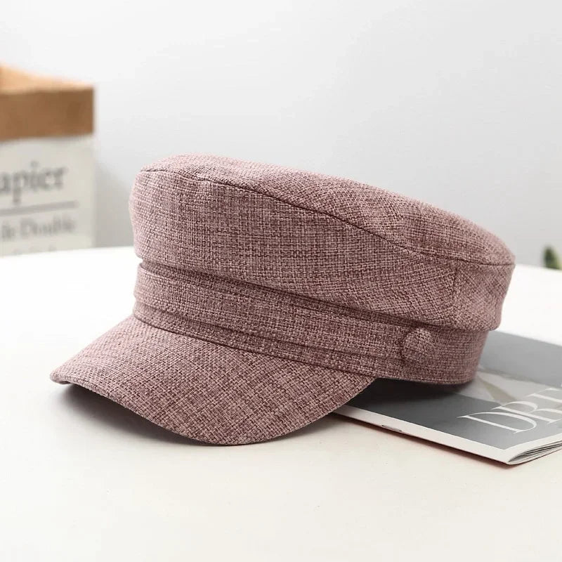 Sterling Arden Octagonal Beret™ - Elegant Patchwork Style
