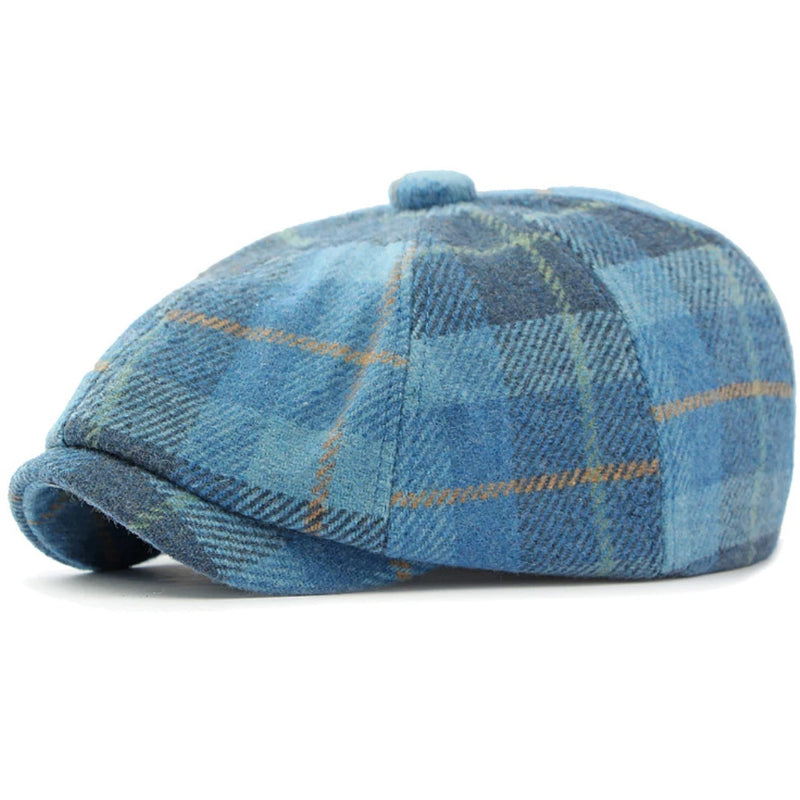 Sterling HT4970 Adjustable Plaid Octagonal Beret™