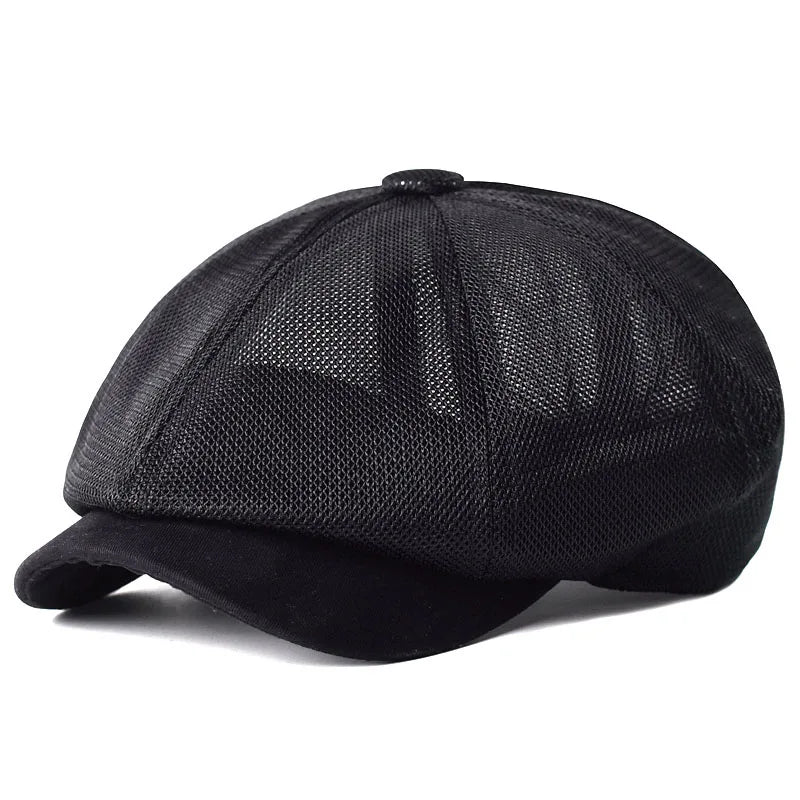 Sterling Summer Mesh Newsboy™ Octagonal Mesh Airflow Cap