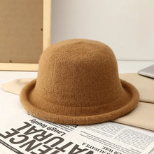 Sterling Elowen Wool Knit Topper Hat™  With Rolled Brim