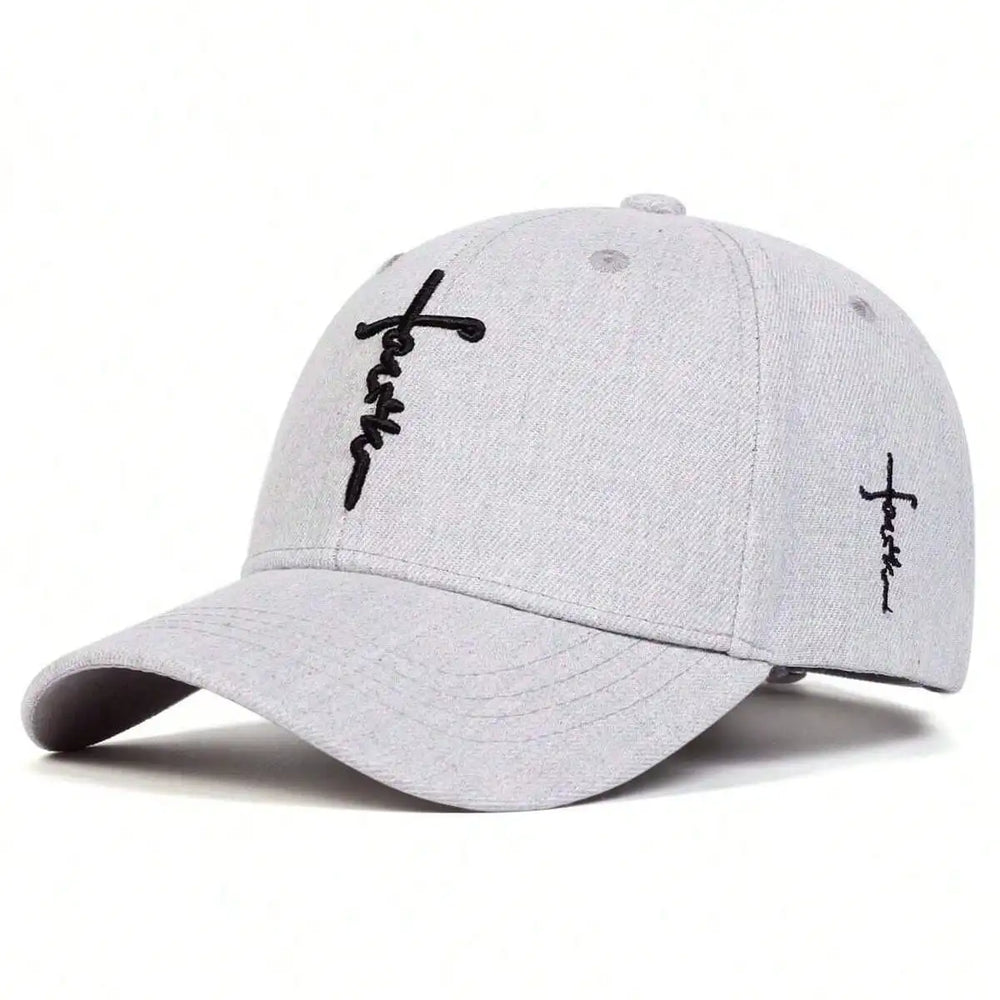 Sterling Faith Embroidery Baseball Cap™ Cotton Snapback Stitch