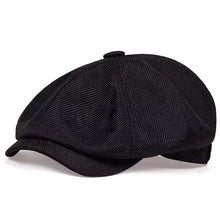 Sterling Shelby™ Vintage Newsboy Cap Cotton Paneled Brim