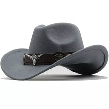 Sterling Silver Bull™ Wool Cowboy Hat Curved Brim Band
