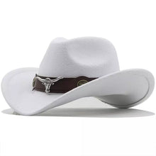 Sterling Silver Bull™ Wool Cowboy Hat Curved Brim Band