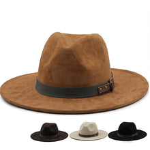 Sterling Spencer Suede™ Fedora Hat Classic Crown Suede Cord Fit