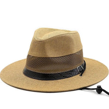 Sterling Summer Fedora™ Hat Mesh Fedora Linen Vent Crown