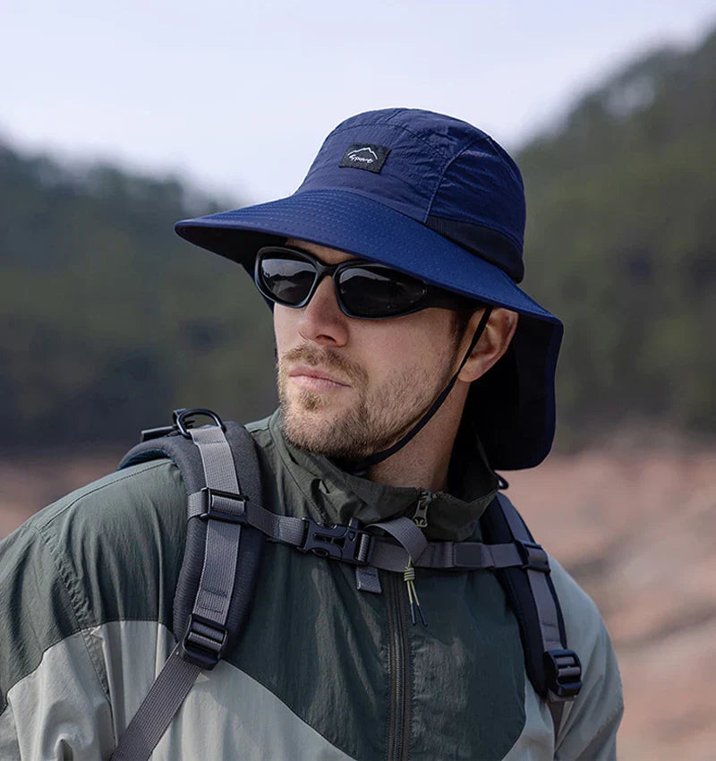 Sterling Sun Shade™ Wide Brim Explorer Hat With Air Mesh