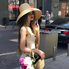 Sterling Wide Brim Lampshade™ Women's Straw Hat for Summer