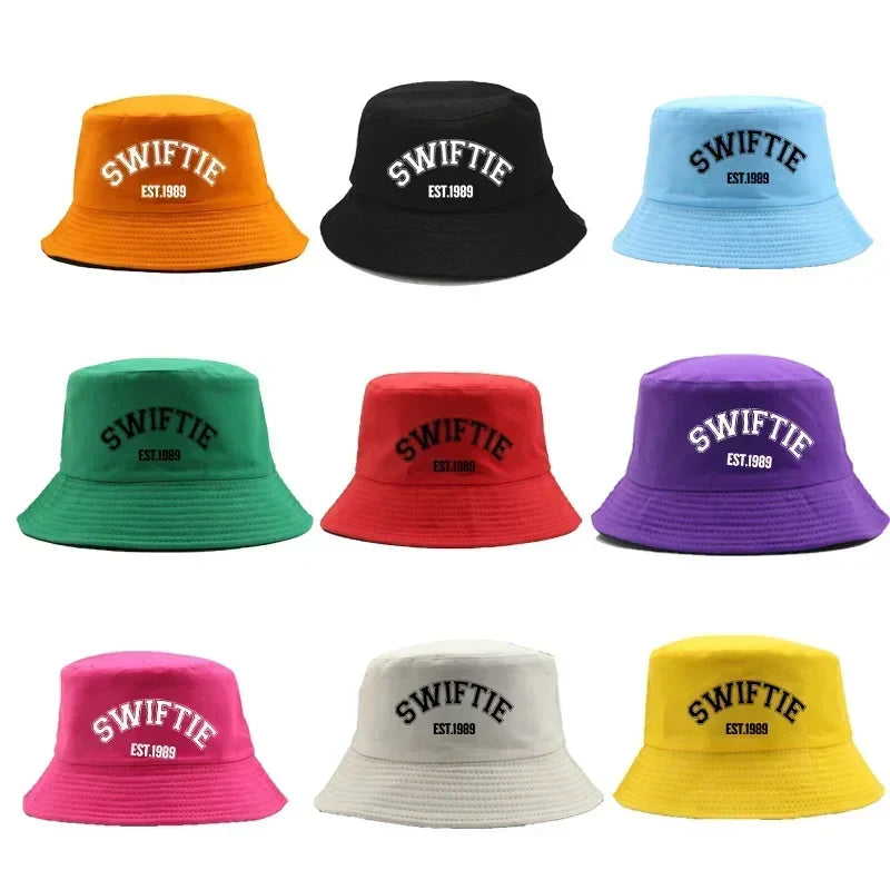 Sterling™ Swiftie 1989 Cotton Bucket Hat Reversible Cotton