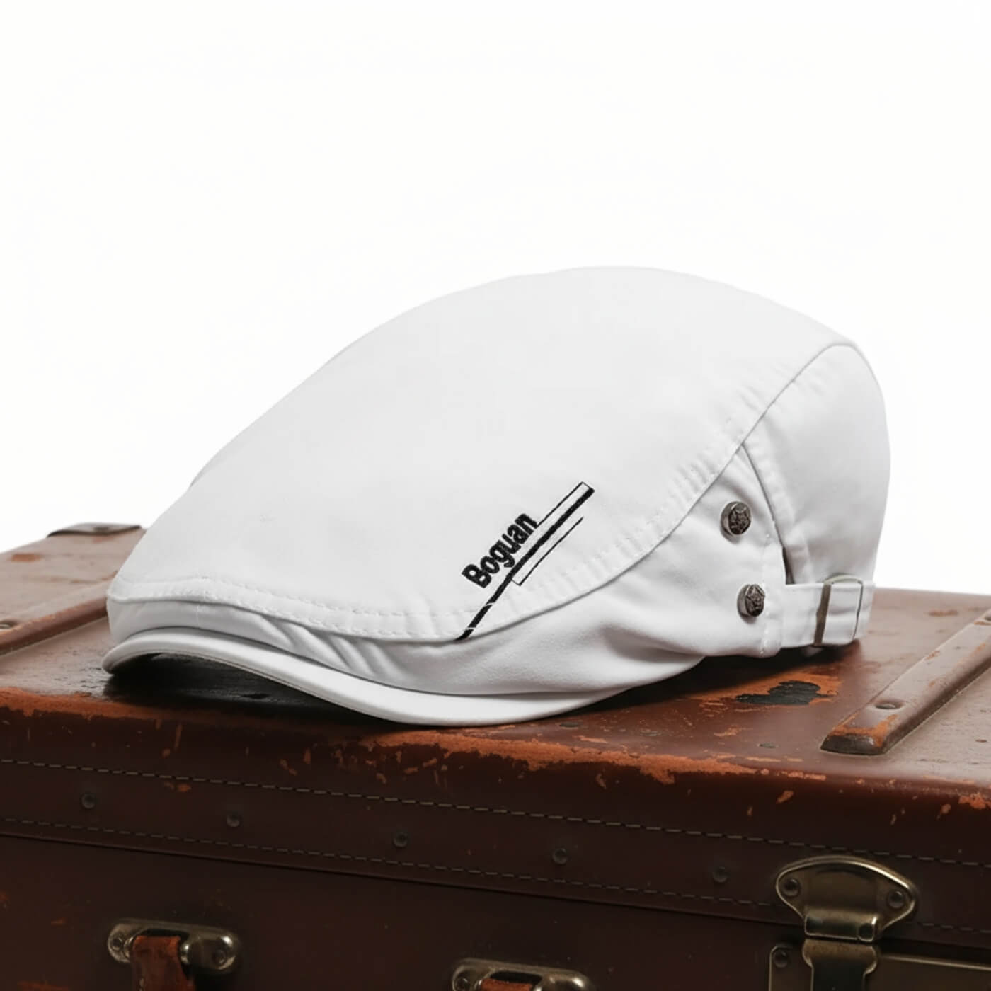 Sterling Oxford Driver Cap™ Low Crown Oxford Cloth Side Strap