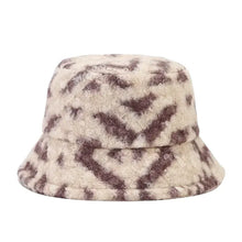 Sterling™ Tarly Plaid Cotton Bucket Hat With Faux Fur Trim