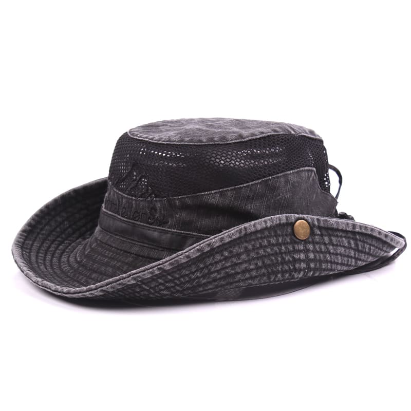 Sterling Travellers™ Sun Bucket Hat Cotton Packable Brim