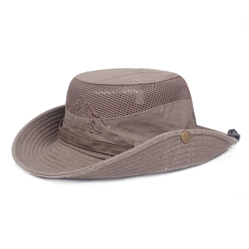 Sterling Travellers™ Sun Bucket Hat Cotton Packable Brim