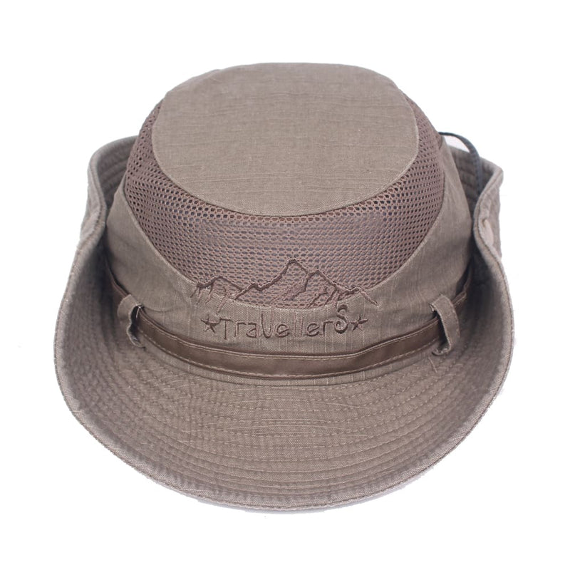 Sterling Travellers™ Sun Bucket Hat Cotton Packable Brim
