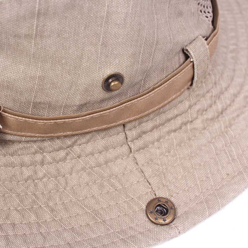 Sterling Travellers™ Sun Bucket Hat Cotton Packable Brim