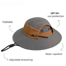 Sterling Unisex Outdoor Sun Hat™ with Adjustable Fit Wide Brim Fabric