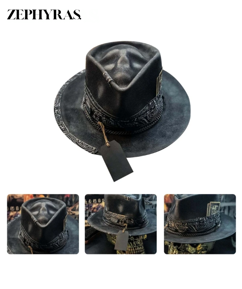 Sterling Handmade Skull Hat™ Knit Beanie Textured Crown