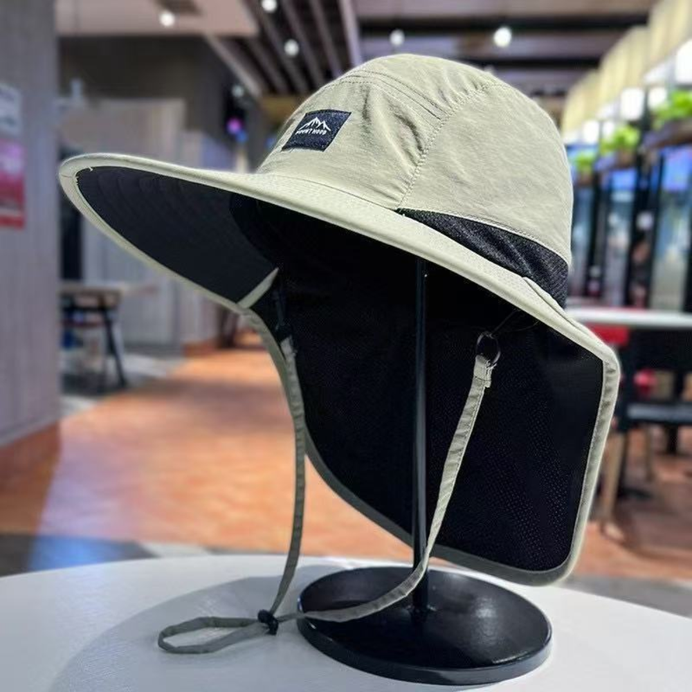 Sterling Hiking Sun Hat™ Wide Brim Nylon Neck Flap