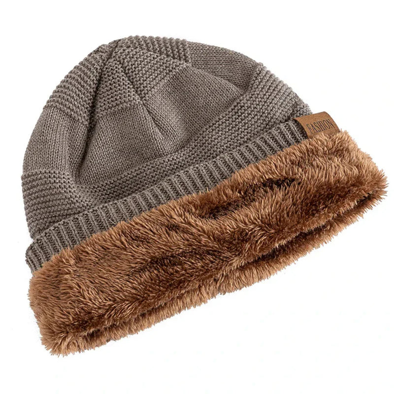 Sterling Beanie Winter Hat™ Slouch Knit Acrylic Lined