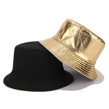 Sterling™ Reversible Leather Bucket Hat Waterproof Adjustable Fit