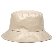 Sterling™ Waterproof Vegan Leather Bucket Hat Rain Brim