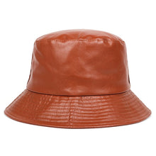 Sterling™ Waterproof Vegan Leather Bucket Hat Rain Brim