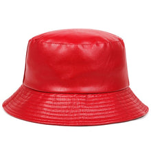 Sterling™ Waterproof Vegan Leather Bucket Hat Rain Brim