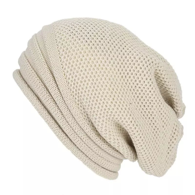Sterling Winter Baggy Wool Knitted Beanie™ Slouch Knit Warmth