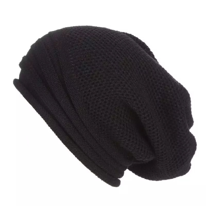 Sterling Winter Baggy Wool Knitted Beanie™ Slouch Knit Warmth