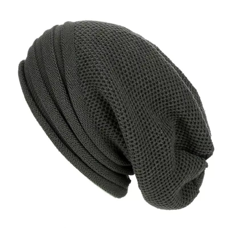 Sterling Winter Baggy Wool Knitted Beanie™ Slouch Knit Warmth