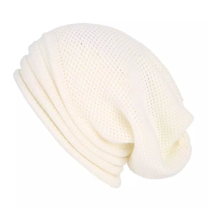 Sterling Winter Baggy Wool Knitted Beanie™ Slouch Knit Warmth