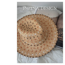 Sterling Retro Personality™ Western Cowboy Style Straw Hat Sun Brim
