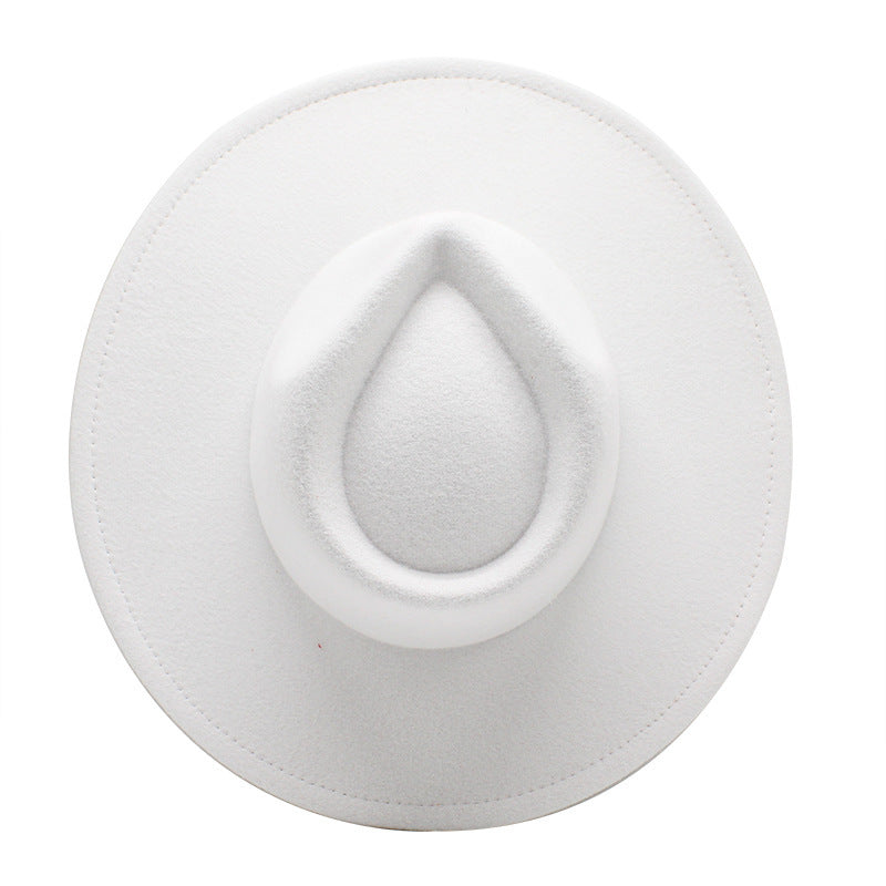 Sterling New Woolen™ Casual Fedora Hat Pinch Crown Woolen Band
