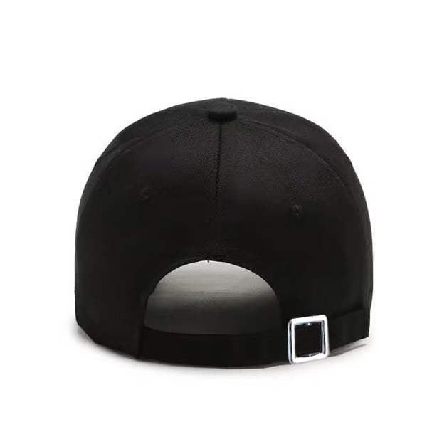 Sterling Christian Baseball Hat™ with Cross Decal Curved Fabric Strap