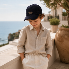 Sterling Rowan Kids Corduroy Cap™ Soft Brim Letter Embroidery