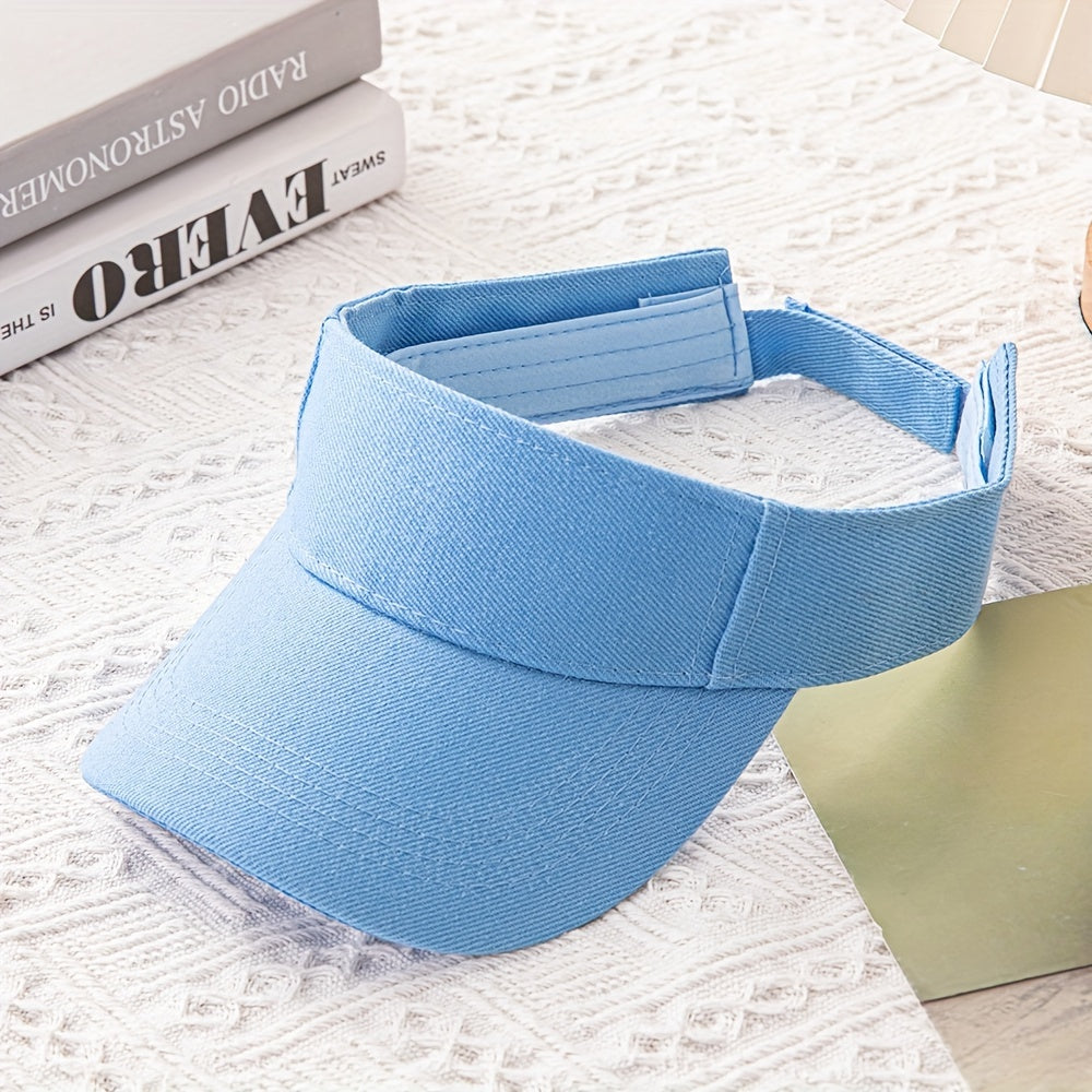 Sterling Open Top Sunshade Cap™ Curved Woven Fabric Visor
