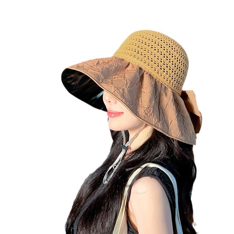 Sterling Foldable Sun Hat™ Wide Brim Fabric Travel Visor