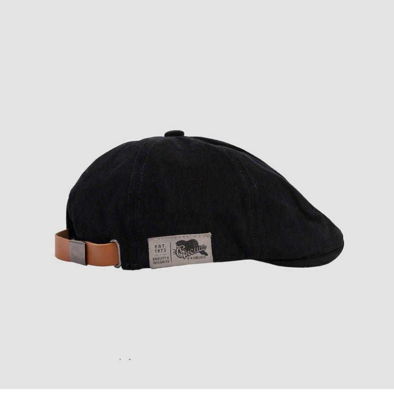 Sterling Japanese Retro™ Patchwork Beret Cotton Forward Cap