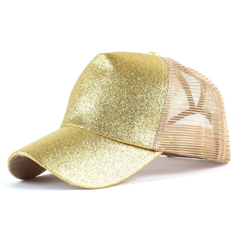 Sterling Ponytail Snapback™ Baseball Cap Cotton Open Back