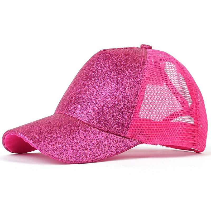 Sterling Ponytail Snapback™ Baseball Cap Cotton Open Back